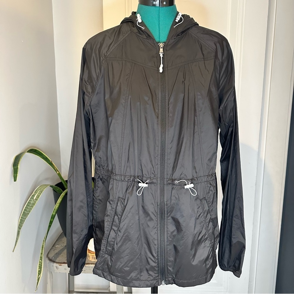 Tek Gear windbreaker hooded cinch waist large - Picture 2 of 12